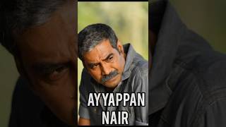 Ayyappan Nair 🔥 #bijumenon #mundoormaadan #prithviraj #ayyapanumkoshiyum #movie #sachy #edit #shorts