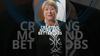 5 Sectors to Boost Jobs at Scale: Michelle Bachelet, Former President of Chile #jobcreation