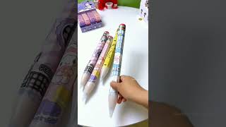 I Bought This Biggest Pencils Ever Unique Stationery 😍 #stationary #pencil  #schoolsupplies #shorts