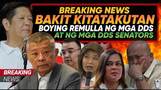 HETO NA PBBM BAKIT NILA KINATATAKUTAN NG MGA DDS SENATOR SI BOYING REMULLA PANOORIN