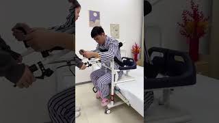 Buyhao Medical hydraulic transfer chair #disabled #elderly #elderlycare #patientcare #patient