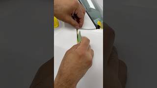 Masking trick from my colleague | #autobodyshop #collisionrepair #collision #carpainting