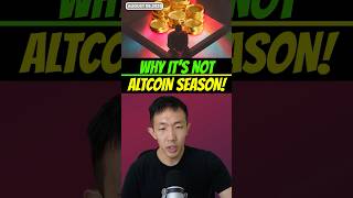 Why it’s not Altcoin season! #crypto #altcoins #bitcoin