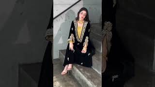 ✨ Royal Black & Gold Abaya | Luxury Arabic Dress for Elegance! ✨ #fashiontrends