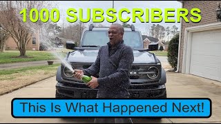 This Is What Happens When You Reach 1000 Subscribers?