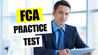 FCA Practice Test - Financial Conduct Authority Compliance Certification Study Guide 2025