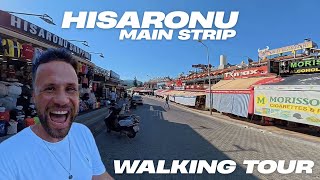 Walking the Hisarönü Strip 2025 – Full Holiday Tour 🇹🇷🌴