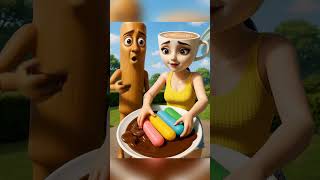 Squid Game x Brainrot AI edibie slime Rainbow ASMR #squidgame #brainrot #tungtungtungsahur #asmr
