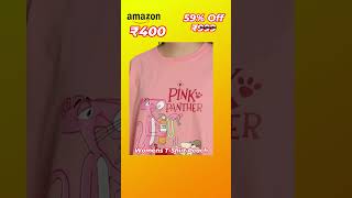Womens T-Shirt Peach Amazon Sale 60% #amazonsale #amazondeals #amazonshopping