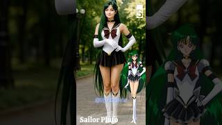 Sailor Pluto Comes to Life #livingcartoon #sailorpluto #sailormoon