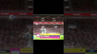 Mbappe goal🐢☠️ #efootball #efootgamer #youtubeshorts #pes #football