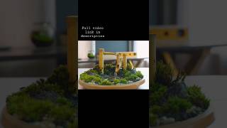 diy bamboo fountain garden | #shorts | #youtube shorts