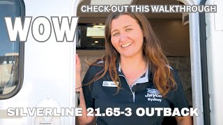JAYCO SILVERLINE 21.65-3 OUTBACK. WALKTHROUGH