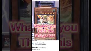 Yugioh Tyler the great warrior auction started. What will this go for? #yugioh #makeawish #auction