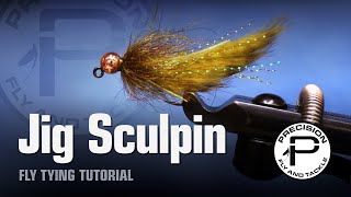 Sculpin Jig Streamer Fly Tying Tutorial | Precision Fly & Tackle