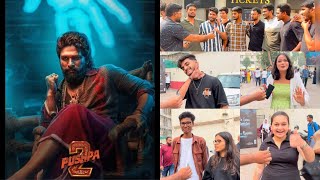 Pushpa 2 Public Review | First Day | Public Reaction | Allu Arjun | Sukumar | Rashmika Mandanna