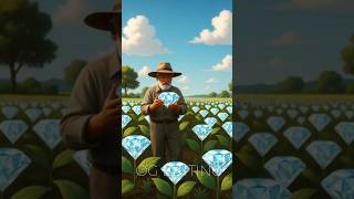 Real Life Lesson #FarmerStory  #IndianVillage#shots#MehnatKaPhal #DiamondFarmer #Shorts#AIStory