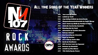 Legendary tunes: All-time NU Rock Awards Song of the Year winners playlist
