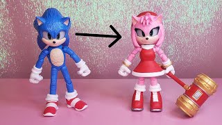 Movie Amy Rose Jakks Pacific (Custom) Figure