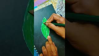 Easy paper leaf making 🥰 #youtubeshorts #shorts #viral #leaf #trending #love #rap