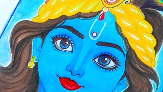 How to draw lord’s of krishna -easy drawing || step bye step drawing 