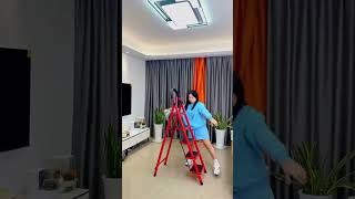 Compact and Sturdy Ondaum World's Portable Folding Ladder for Home and Office! #FoldingLadder