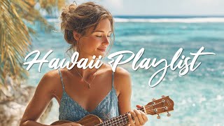 Relaxing Hawaiian Music 🌺 Cool Breeze with Soft Ukulele Songs on the Beach