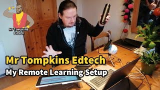 My Remote Learning Setup - using Wacom One for Teaching Online