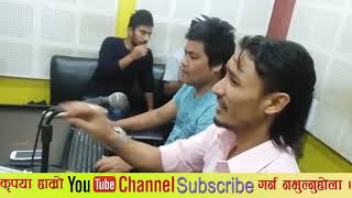 कुलेन्द्र बि क ले गाए आज सम्मै को मन छुने गीत  Narou Bato Chheki  Audio Recording Report