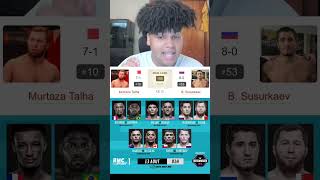 CONTENDER SERIES PREDICTIONS 🔥🔥 #ufcfightnight #shorts
