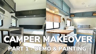 How to Paint Camper Walls and Cabinets