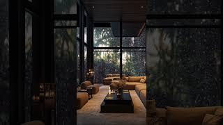 Sound of rain is all that you need to relax.  #relax #soundofrain #home #cozyhome #cozylivingroom