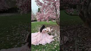 Garden Princess 🤍🌸🎀 #shabbychic #coquette #princesscore #princess #spring #vintage #rococo