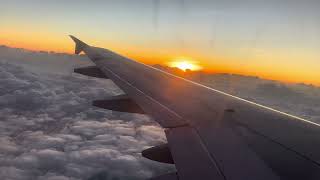 Sunset flight from Ian Fleming Jamaica