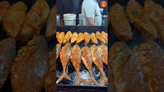 Bangalore Fish King Making Biggest Tawa Masala Fish Fry Rs. 50/- Only l Karnataka Food