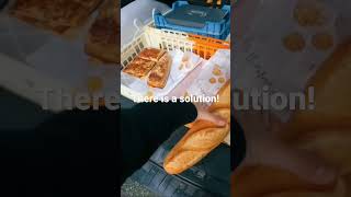 Life in rural France — French bread/baguette/deliveries #lifeinfrance