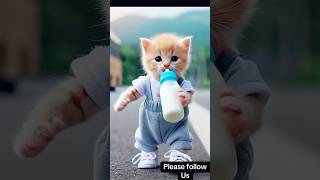 Dudi dudi dum dum 🍼😻#shorts #shortsfeed #dudidudidam #catshorts