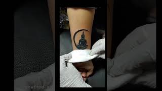 Buddha tattoo Gautam Buddha tattoo buddham Sharanam gachhami
