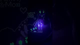 UV Black Light vs. glow in the dark Cross-stitch
