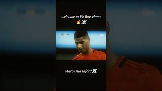 Welcome to FC Barcelona Marcus Rashford🪄🏴󠁧󠁢󠁥󠁮󠁧󠁿✨ #marcusrashford  #barcelonafotball #fcbarcelona #yt