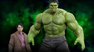 Hulk with Natasha video scene