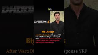 Dhoom4 Movie Big Changes By Yashraj Flims,Bollywood MoviesUpdate #yashrajfilms #dhoom4 #ranbirkapoor