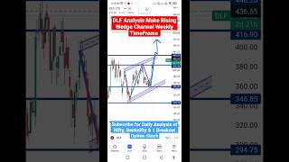 🔥DLF🔥 Analysis Make Rising Wedge #stockanalysis #stockprediction #stockmarket #sharemarket #djaystoc