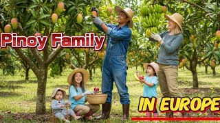 Pinoy na nakikipag Sapalaran sa EUROPE kasama ang Pamilya