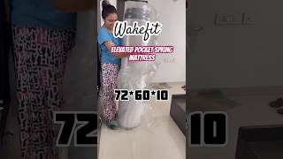 Wakefit Elevated Pocket Spring mattress 10 Inches review #wakefitmattress #wakefit