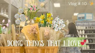 Spend a Day with Me | Do Things that Make you Happy 🌿| Park, Food, Shopping