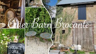 France Brocante | Shop with me! | Cider Barn Brocante