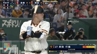 今日のジャイアンツ全安打イッキ見せ！【巨人×広島】