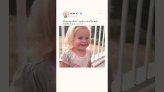 my youngest can't say the word "Perfect"... wait for it #onelofi #trending #viral #funnyclips