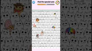 Find special cats | level-3 | Short Games #gaming #puzzle